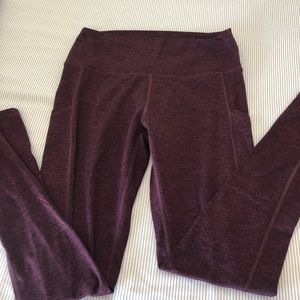 Maroon Leggings
